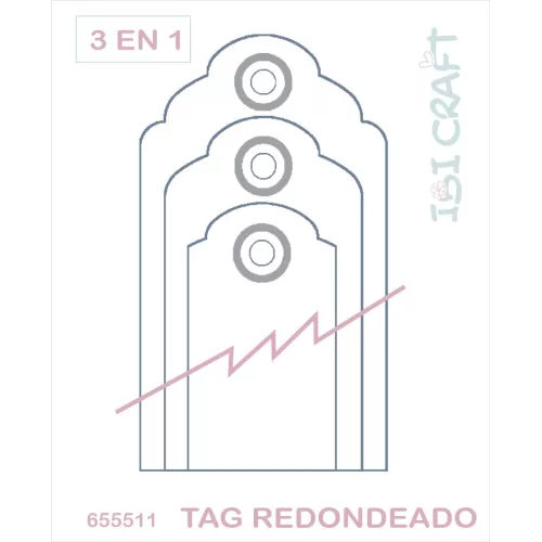 Perforadora para Tag Regulable Redondeado - Garage Sale