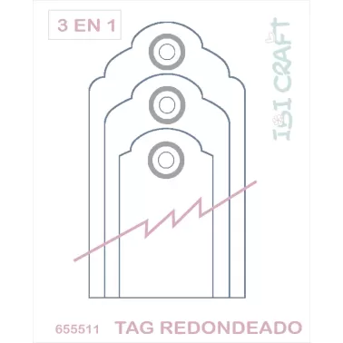 Perforadora para Tag Regulable Redondeado - Garage Sale