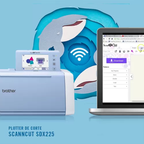 Plotter De Corte Brother SDX225 + Tapete 30x60 de Regalo