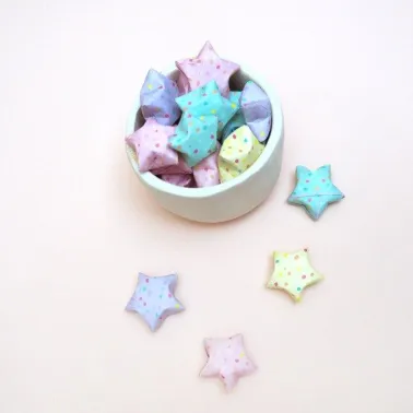 Tiras para Estrellas Pastel 50 Unidades