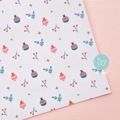 Papel para Scrap "Sueños de Navidad" 30x30 cm