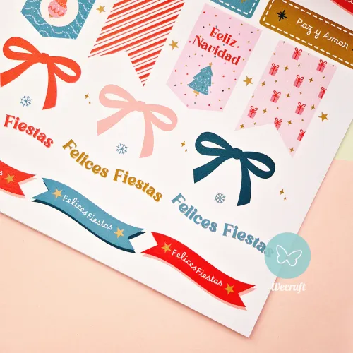 Papel para Scrap "Sueños de Navidad" 30x30 cm