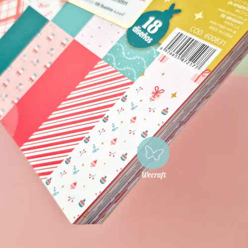 Papel para Scrap "Sueños de Navidad" 30x30 cm