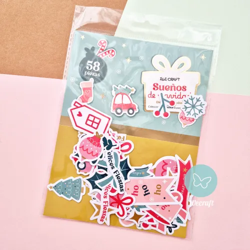 DieCuts "Sueños de Navidad" 58 diseños