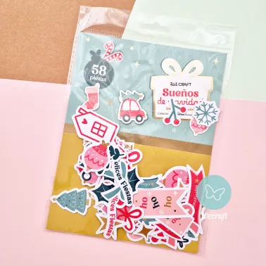 DieCuts "Sueños de Navidad" 58 diseños