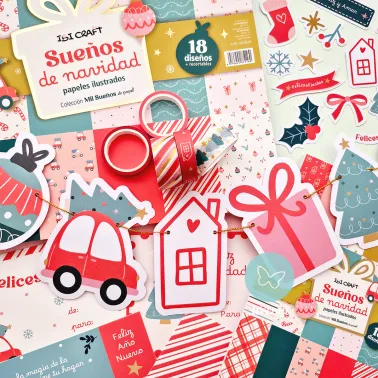Washi Tapes "Sueños de Navidad"