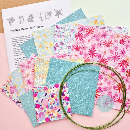 Origami Kit Flores para Decorar