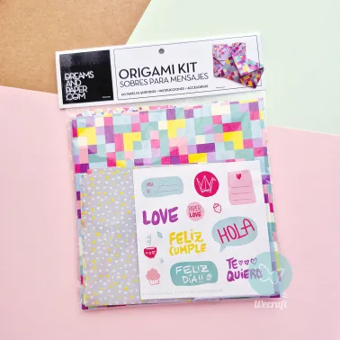 Origami Kit Sobres para Mensajes