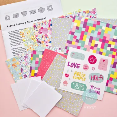Origami Kit Sobres para Mensajes