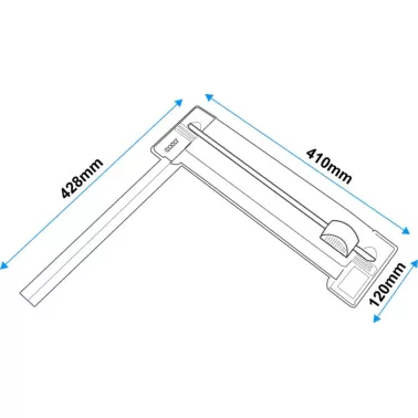 Cizalla Dasa GRP350 Corte Recto + Troquelado