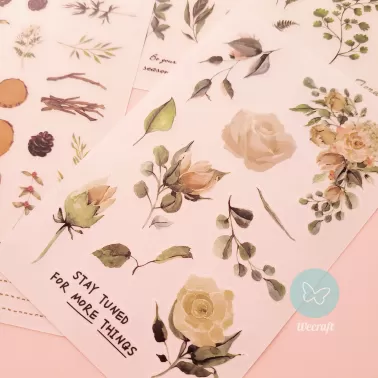 Sticker Transfer Decal 10x15 cm BULLETS 5 pcs - Garage Sale