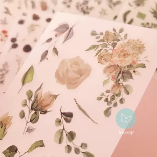 Sticker Transfer Decal 10x15 cm BULLETS 5 pcs - Garage Sale