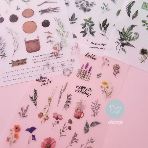 Sticker Transfer Decal 10x15 cm BULLETS 5 pcs - Garage Sale