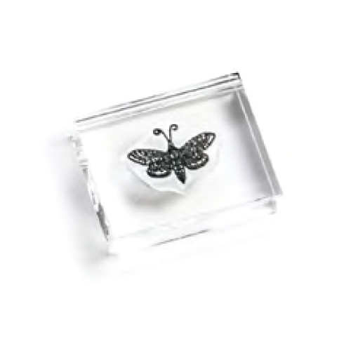 Sello Siliconado Cristal Plantilla 4x7" Words - Garage Sale