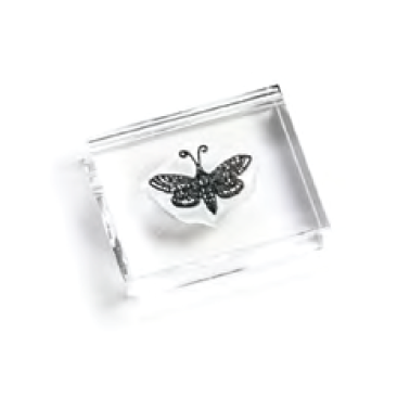 Sello Siliconado Cristal Plantilla 4x7" Words - Garage Sale