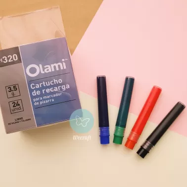 Cartucho Negro para Marcador de Pizarra