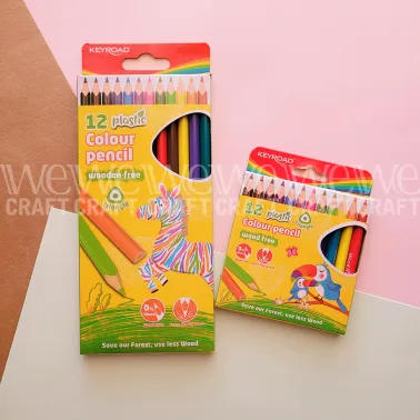 Lápiz Triangular x 12 u Corto