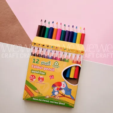 Lápiz Triangular x 12 u Corto