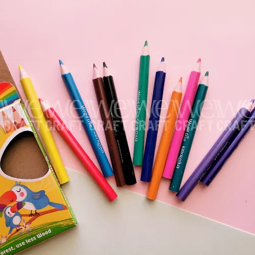 Lápiz Triangular x 12 u Corto