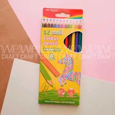 Lápiz Triangular x 12 u Largo