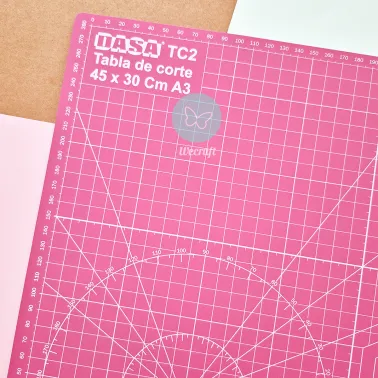 Tabla de corte Dasa A3 30x45 cm Rosa