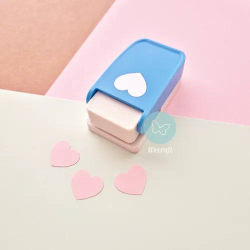 Perforadora "SUPER PUNCH" 1" 25 mm Forma Corazón