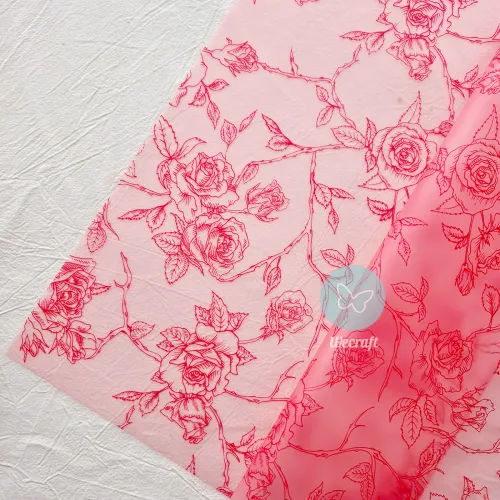 Papel coreano "Velvet Roses" 20 Unidades