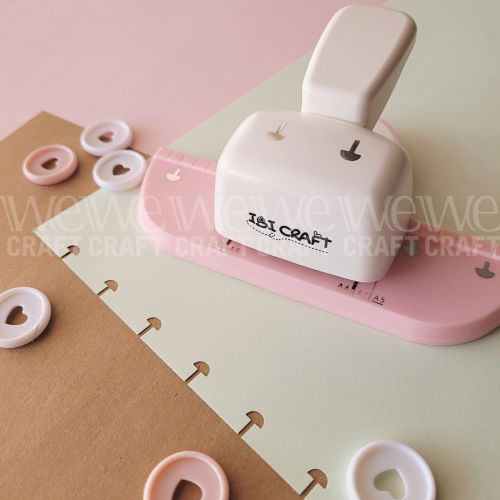 Perforadora Manual Dos Agujeros para Discos de Expansión Ibi Craft