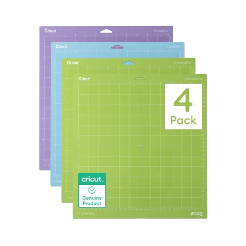 Tapete Cricut Explore y Maker 12x12" 4 unidades con adhesivos diferentes