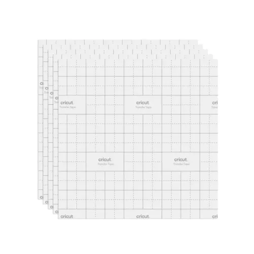 Hoja de Transferencia Cricut para Vinilos de 30,5 x 30,5 cm x 5 hojas