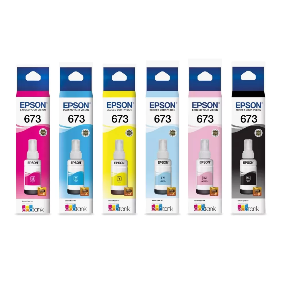 Tinta Original Epson T673 para EcoTank