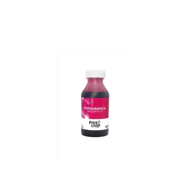 Tinta Fotográfica Comercial 100 ml para Epson (101)
 Color Tinta-Magenta Contenido Neto-100 ml