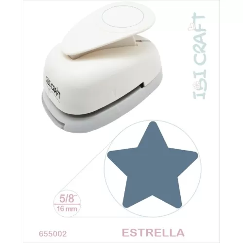 Perforadora Artística 5/8" 16 mm Forma Estrella