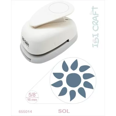 Perforadora Artística 5/8" 16 mm Forma Flor Sol