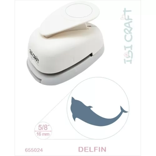 Perforadora Artística 5/8" 16 mm Forma Delfín