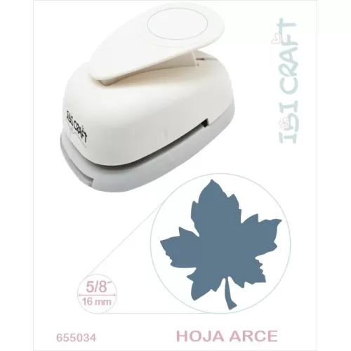 Perforadora Artística 5/8" 16 mm Forma Hoja Arce