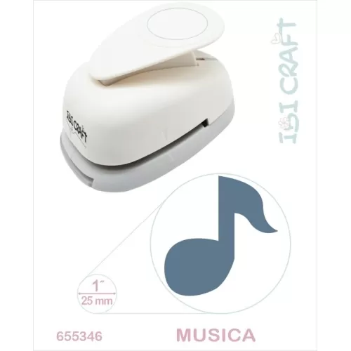 Perforadora Artística 1" 25 mm Forma Música