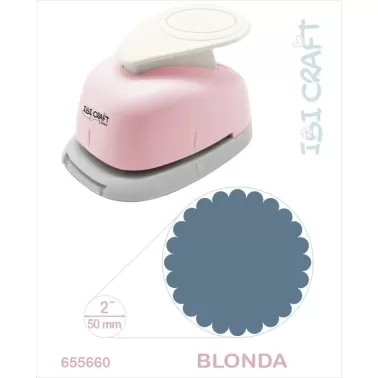 Perforadora Artística 2" 50 mm Forma Blonda