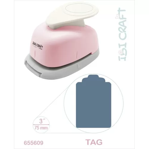 Perforadora Artística 3" 75 mm Forma Tag