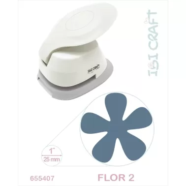 Perforadora Artística Goma Eva 1" 25 mm Forma Margarita