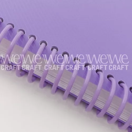 Espirales PVC 17 mm Colores Pasteles Surtidos x24 unidades