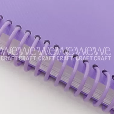 Espirales PVC 17 mm Colores Pasteles Surtidos x24 unidades