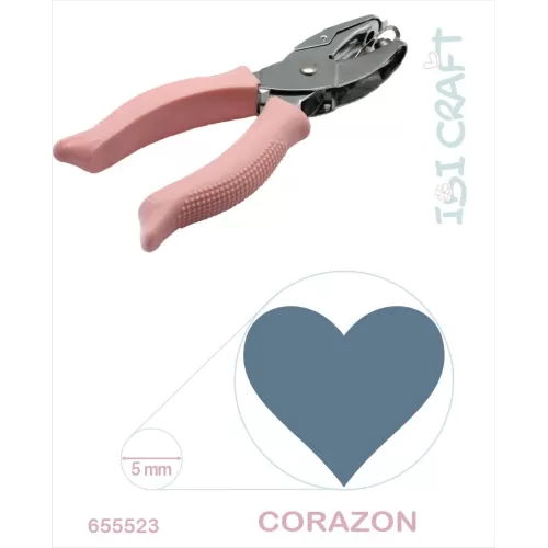 Pinza Perforadora Corazon 6 mm