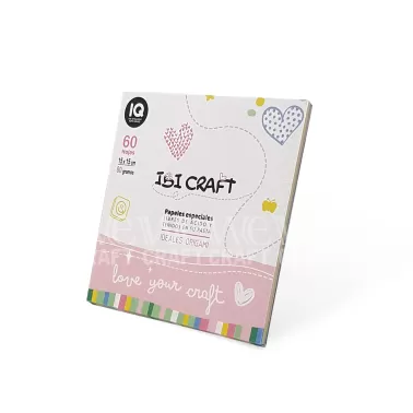 Papel para Origami 15x15 cm 80 grs Colores Surtidos x 60 hjs