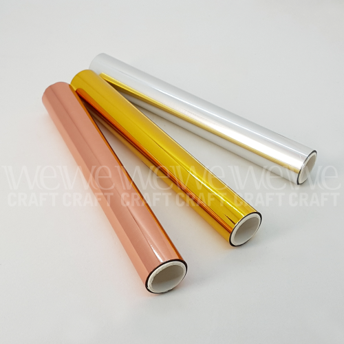 Foil Art Color Oro 15 cm x 3 mts Para Lapíz Térmico Foil Quill