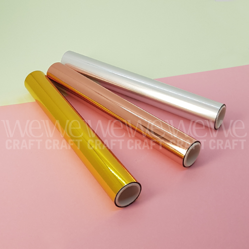 Foil Art Color Oro 15 cm x 3 mts Para Lapíz Térmico Foil Quill