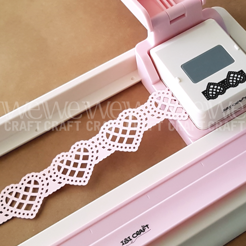 Cassette Forma Corazón para Base de Perforado Continuo