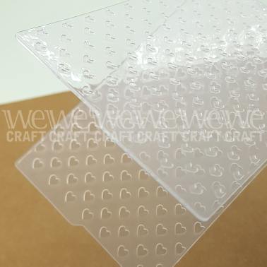 Carpeta de Texturado 2D Corazones 3"