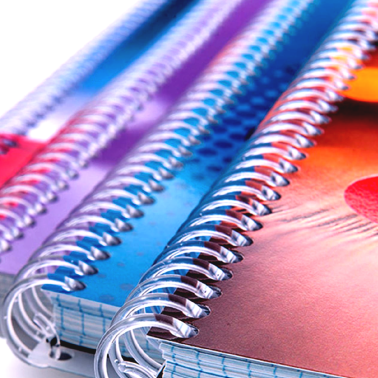 Espirales PVC 33 mm Transparente x 20 unidades