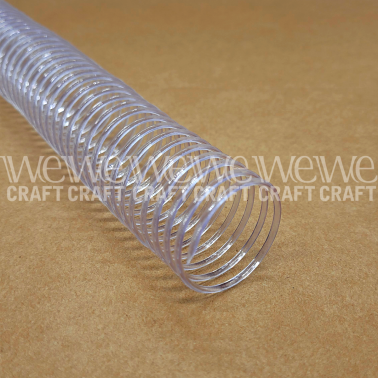 Espirales PVC 33 mm Transparente x 20 unidades